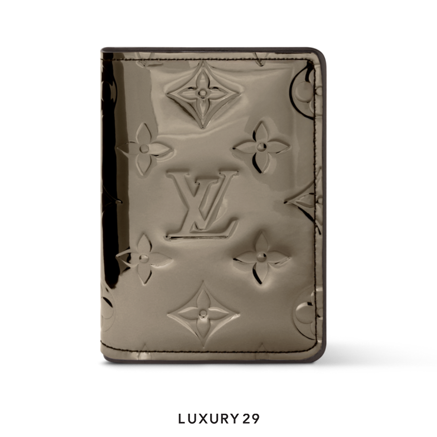 Louis Vuitton LV Pocket Organiser Gunmetal Grey LOUIS VUITTON Luxury29