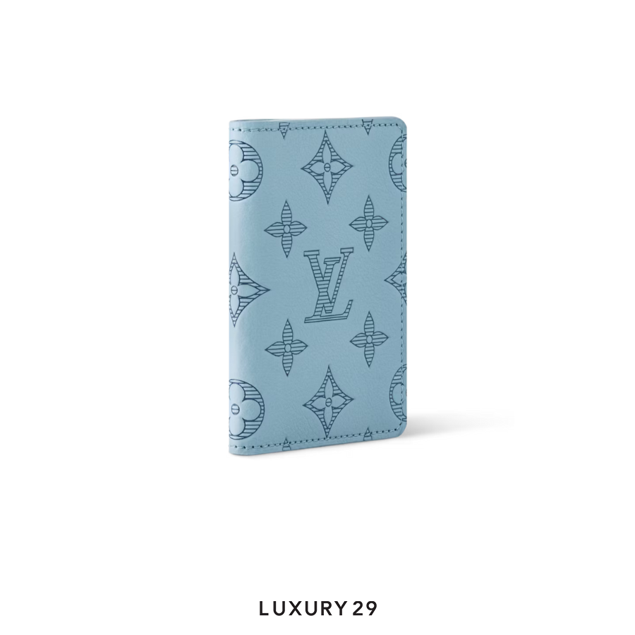Louis Vuitton LV Pocket Organizer Blue LOUIS VUITTON