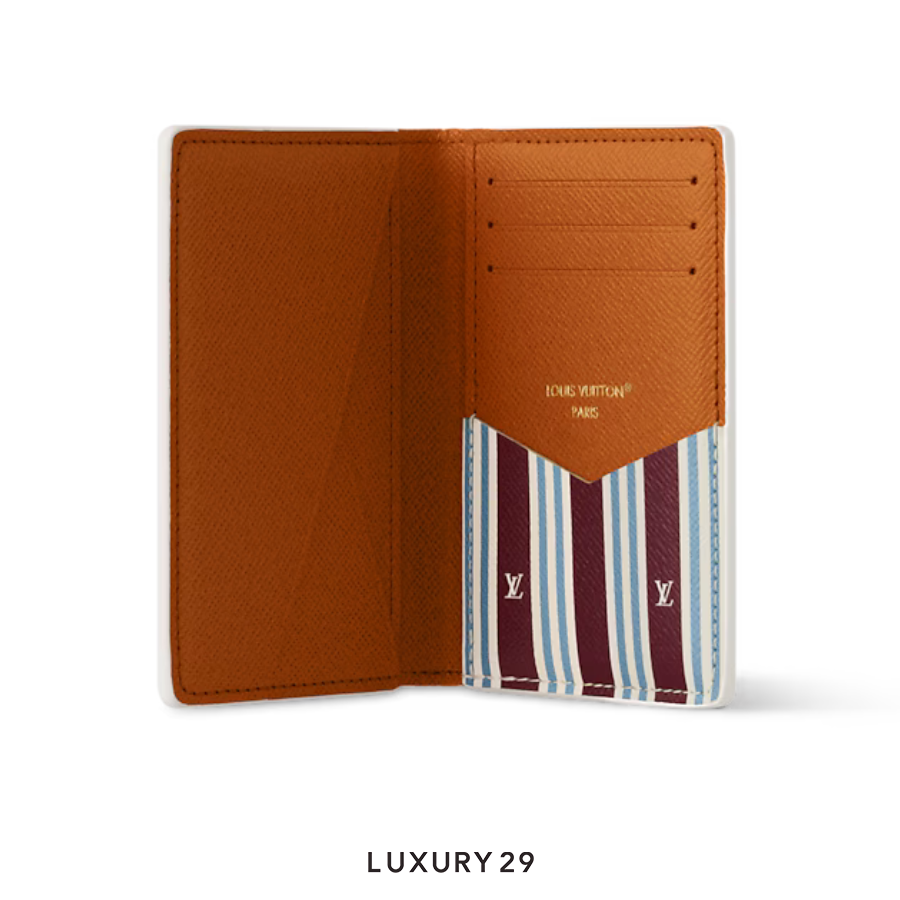 Louis Vuitton LV Pocket Organizer Monogram Heritage coated canvas Off-White LOUIS VUITTON