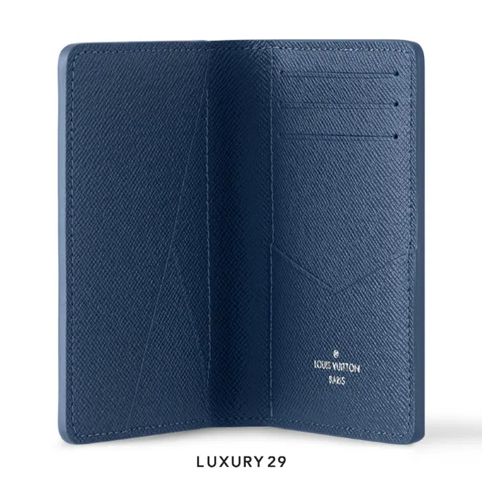 Louis Vuitton LV Pocket Organizer Navy Blue LOUIS VUITTON