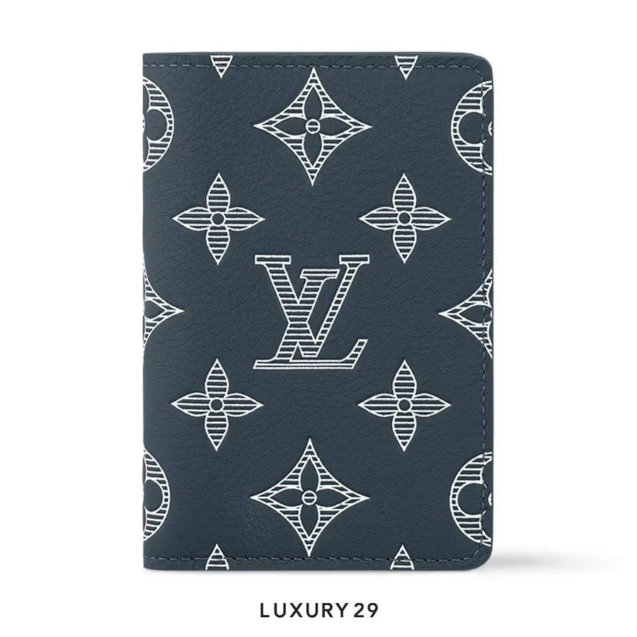 Louis Vuitton LV Pocket Organizer Navy Blue