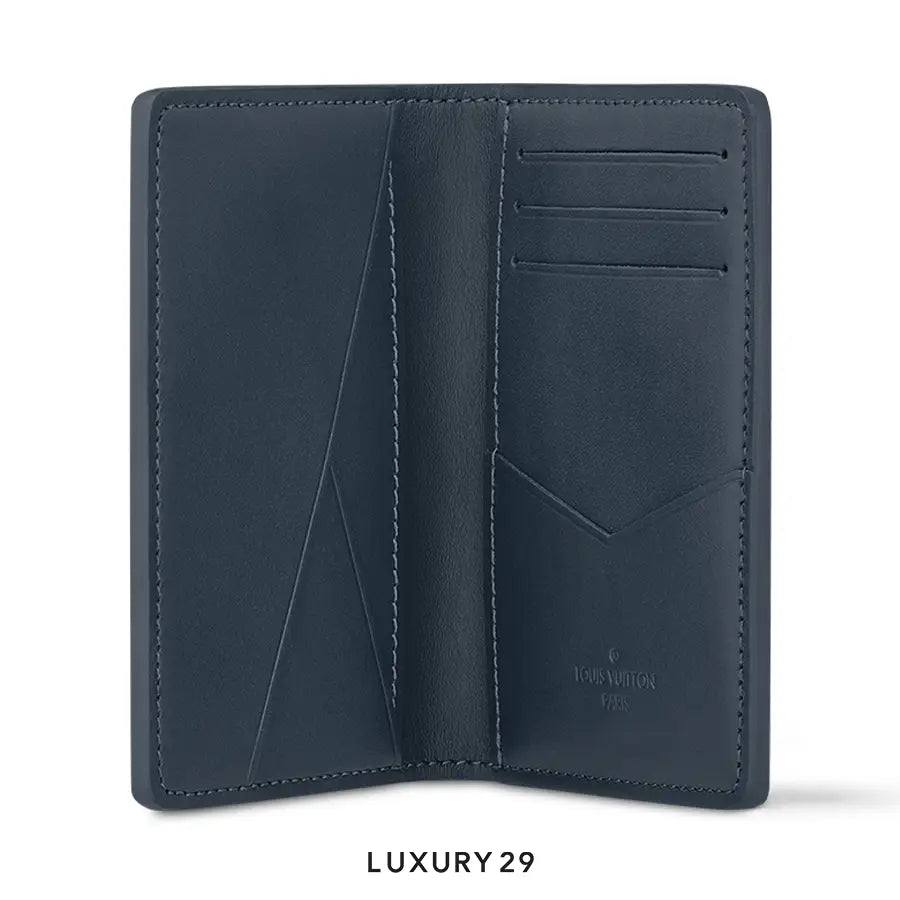 Louis Vuitton LV Pocket Organizer Navy Blue LOUIS VUITTON