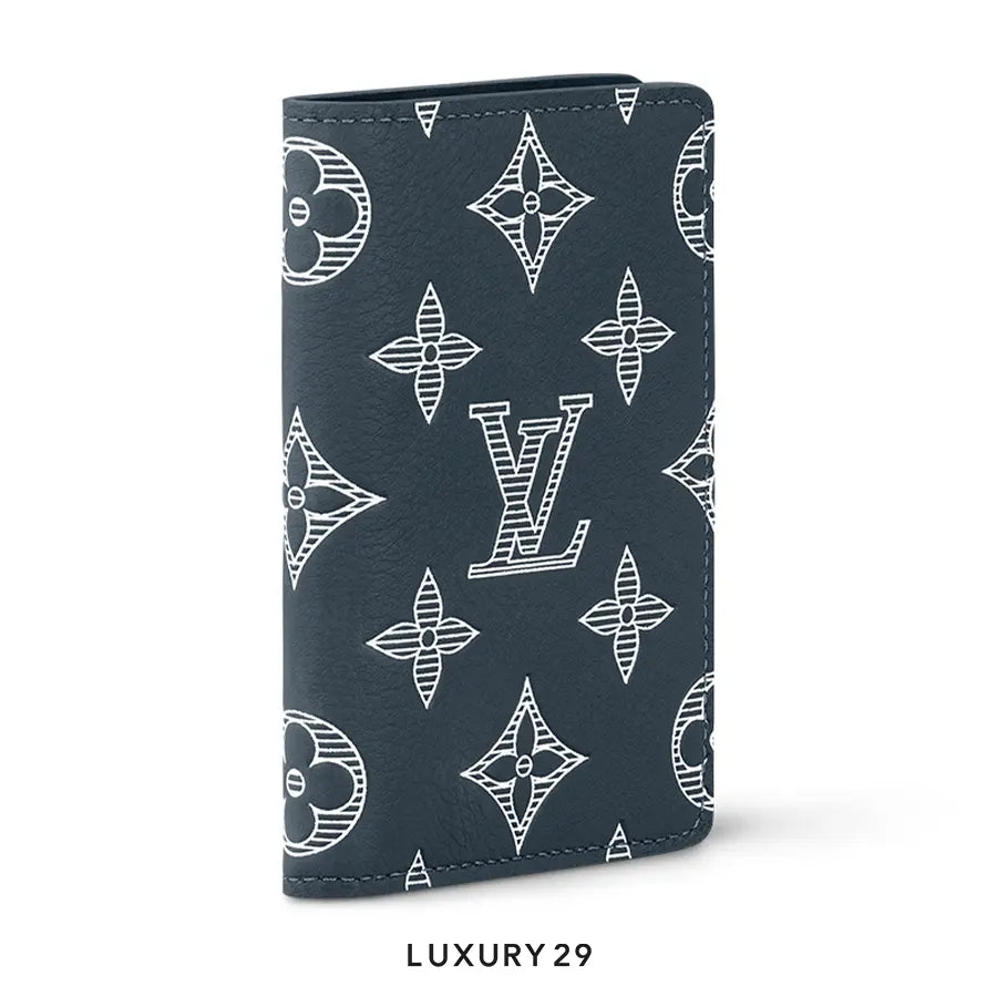 Louis Vuitton LV Pocket Organizer Navy Blue LOUIS VUITTON