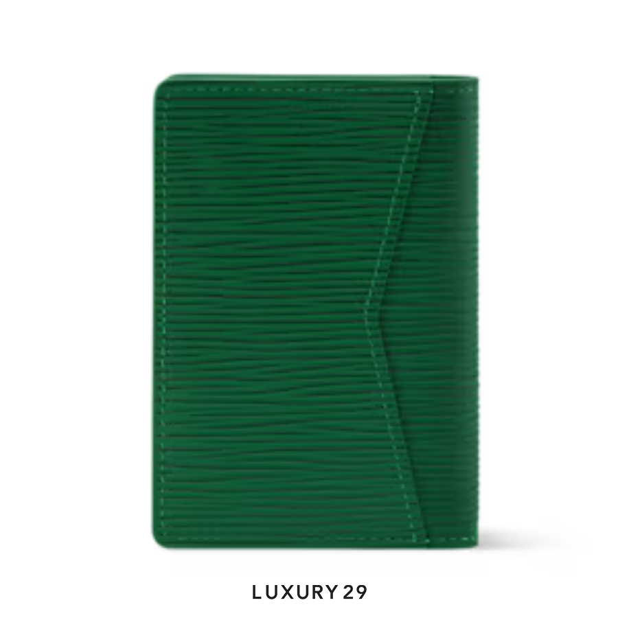 Louis Vuitton LV Pocket Organizer Wallet Green LOUIS VUITTON