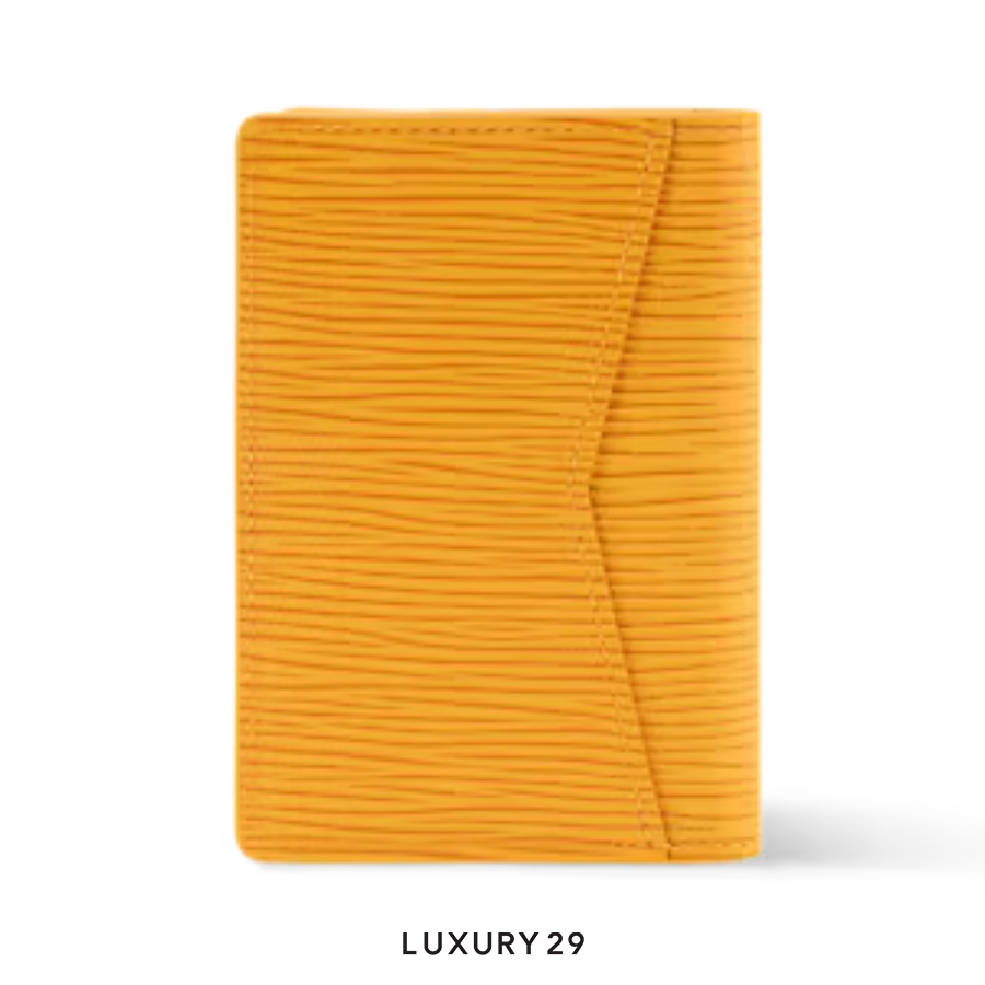 Louis Vuitton LV Pocket Organizer Wallet Jaune Mat Yellow LOUIS VUITTON