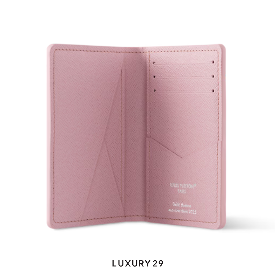 Louis Vuitton LV Pocket Organizer Wallet Pink LOUIS VUITTON