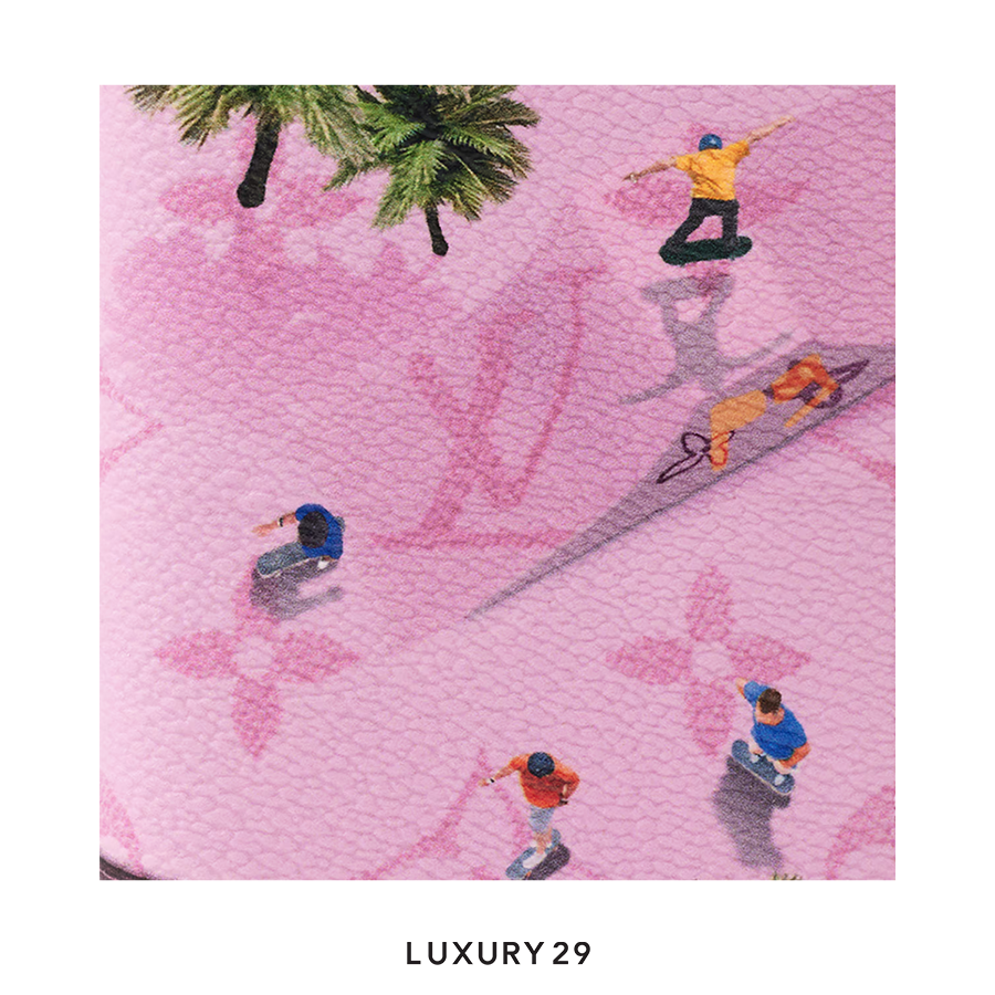 Louis Vuitton LV Pocket Organizer Wallet Pink LOUIS VUITTON
