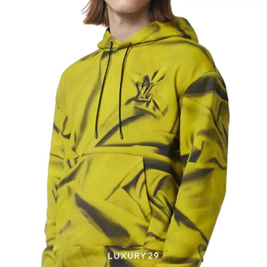 Louis Vuitton LV Printed Cotton-Blend Hoodie LOUIS VUITTON Luxury29