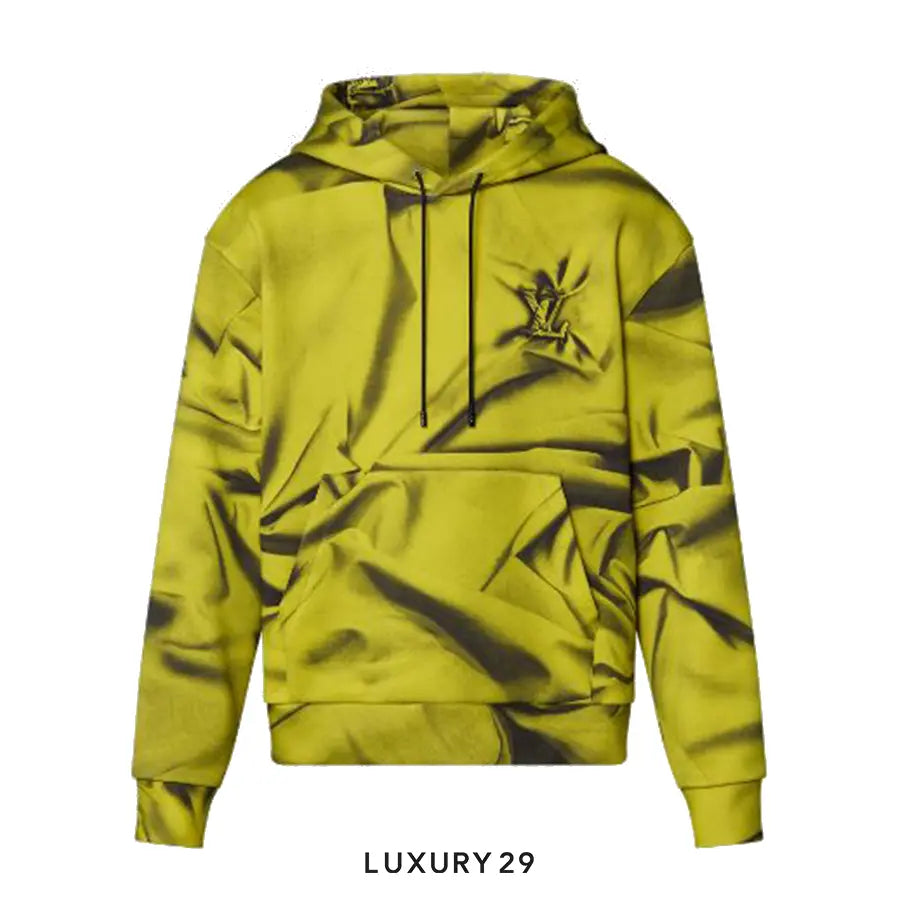 Louis Vuitton LV Printed Cotton-Blend Hoodie LOUIS VUITTON Luxury29