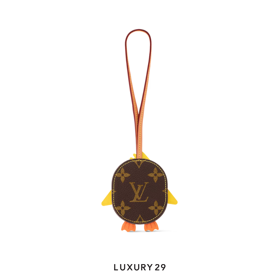 Louis Vuitton LV Pulcino Bag Charm Yellow LOUIS VUITTON