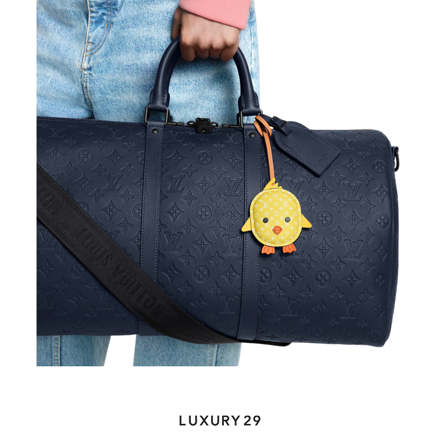 Louis Vuitton LV Pulcino Bag Charm Yellow LOUIS VUITTON