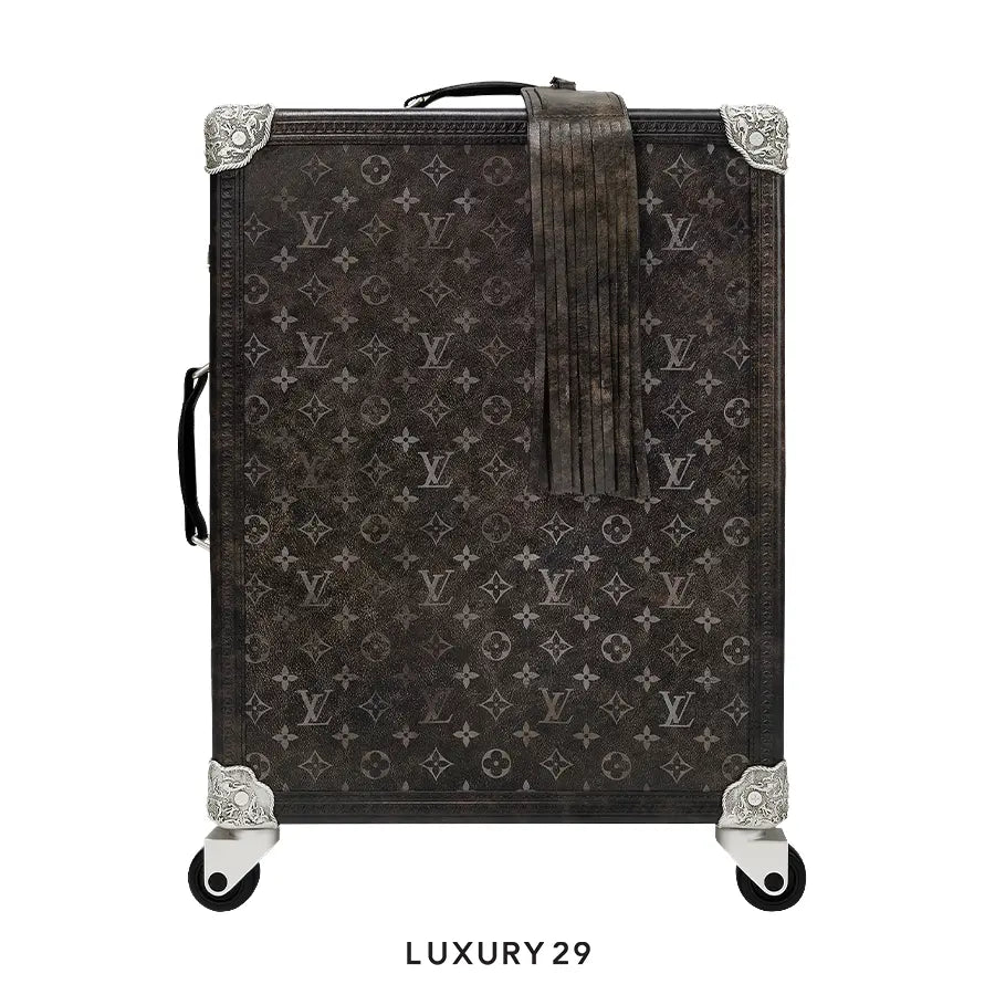 Louis Vuitton LV Rolling Trunk Bag Black