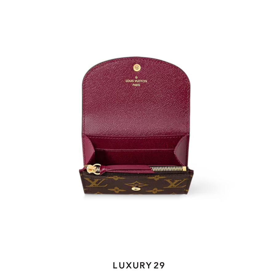 Louis Vuitton LV Rosalie coin purse Monogram Canvas Brown LOUIS VUITTON