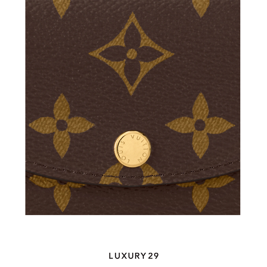 Louis Vuitton LV Rosalie coin purse Monogram Canvas Brown LOUIS VUITTON