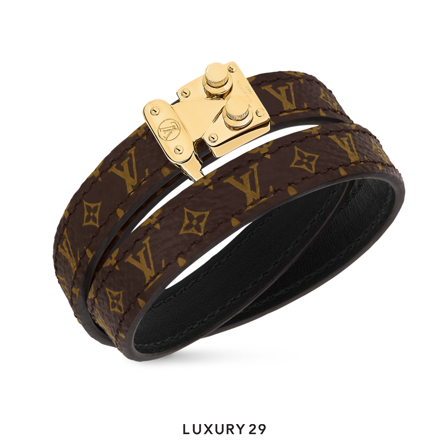 Louis Vuitton LV S-Lock Double Tour Bracelet LOUIS VUITTON Luxury29
