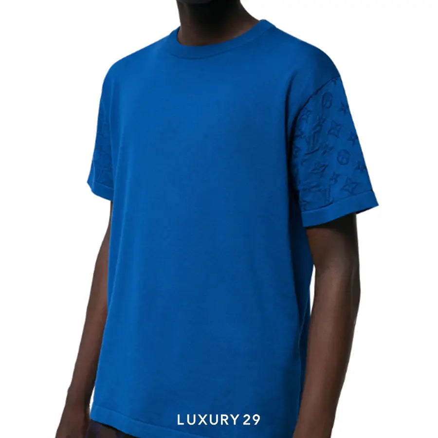 Louis Vuitton LV SHORT-SLEEVED SIGNATURE CREWNECK LOUIS VUITTON
