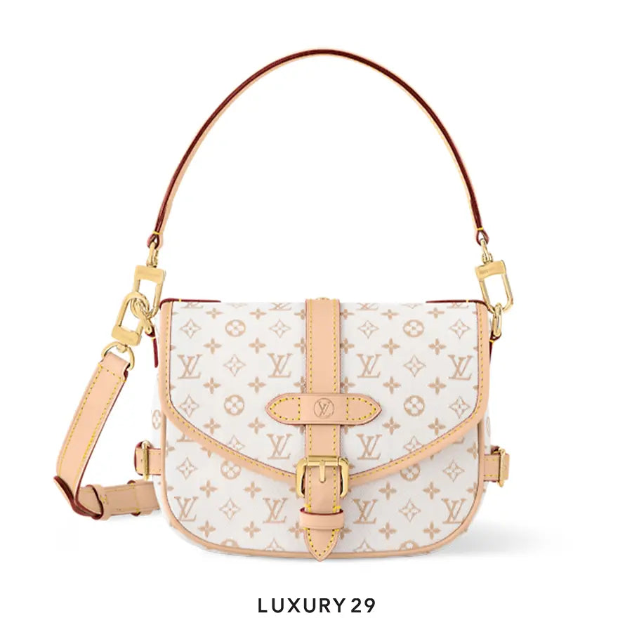 Louis Vuitton LV Saumur BB Mastic Cream