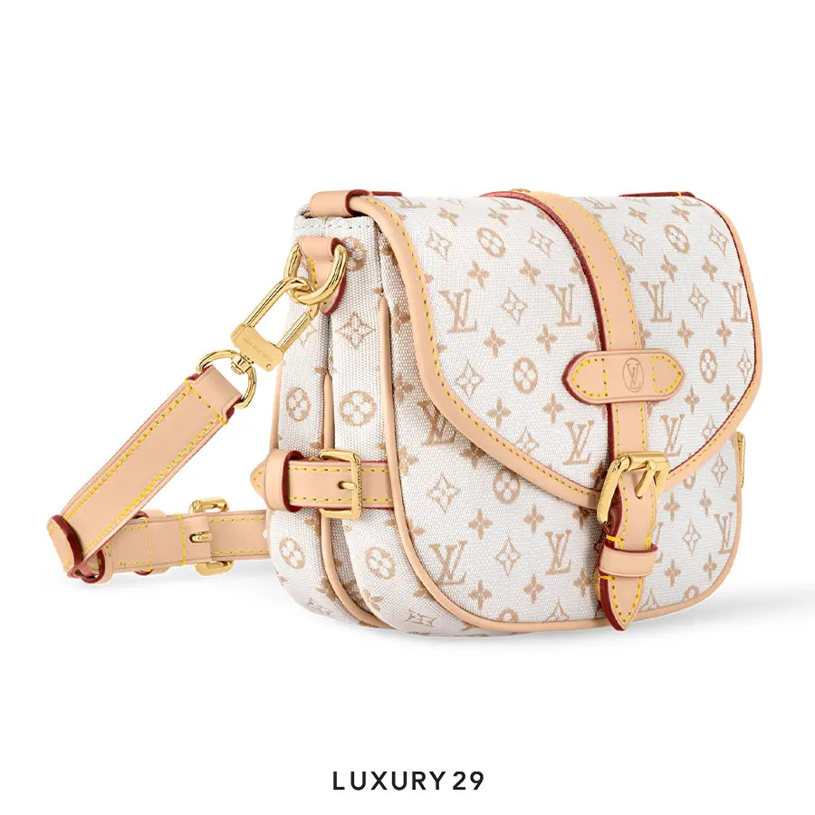 Louis Vuitton LV Saumur BB Mastic Cream LOUIS VUITTON