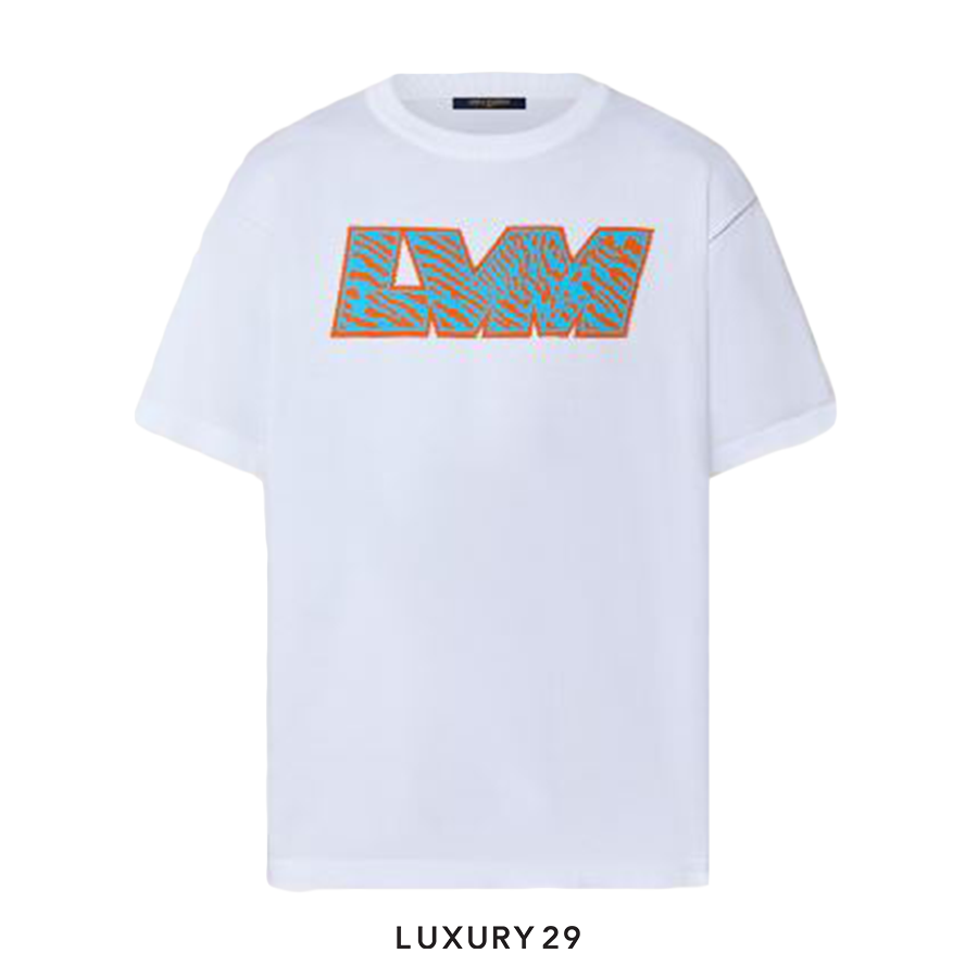 Louis Vuitton LV Short-Sleeved Cotton Crewneck LOUIS VUITTON Luxury29