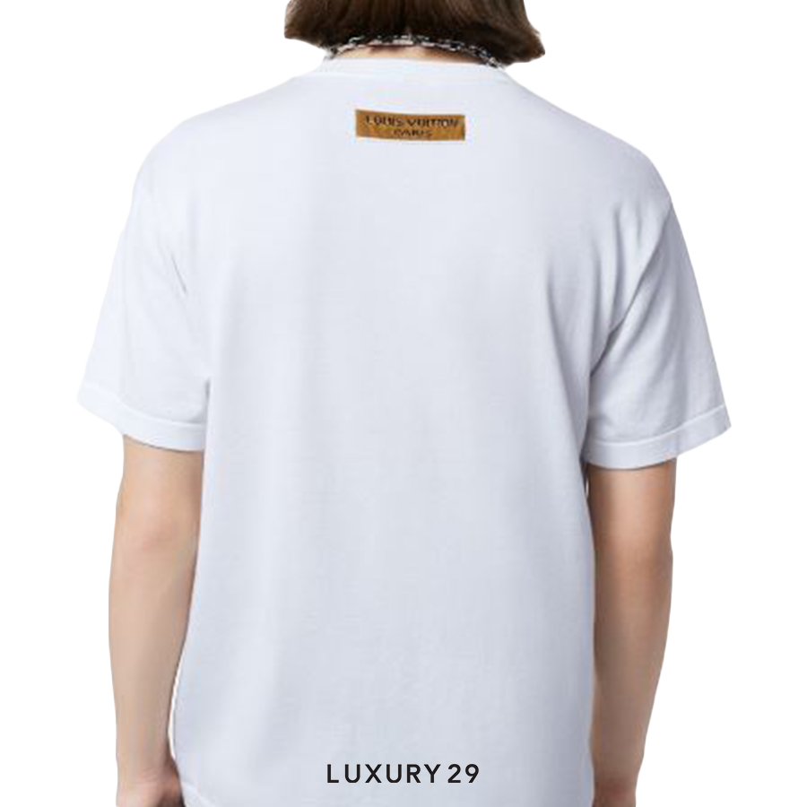 Louis Vuitton LV Short-Sleeved Cotton Crewneck LOUIS VUITTON Luxury29