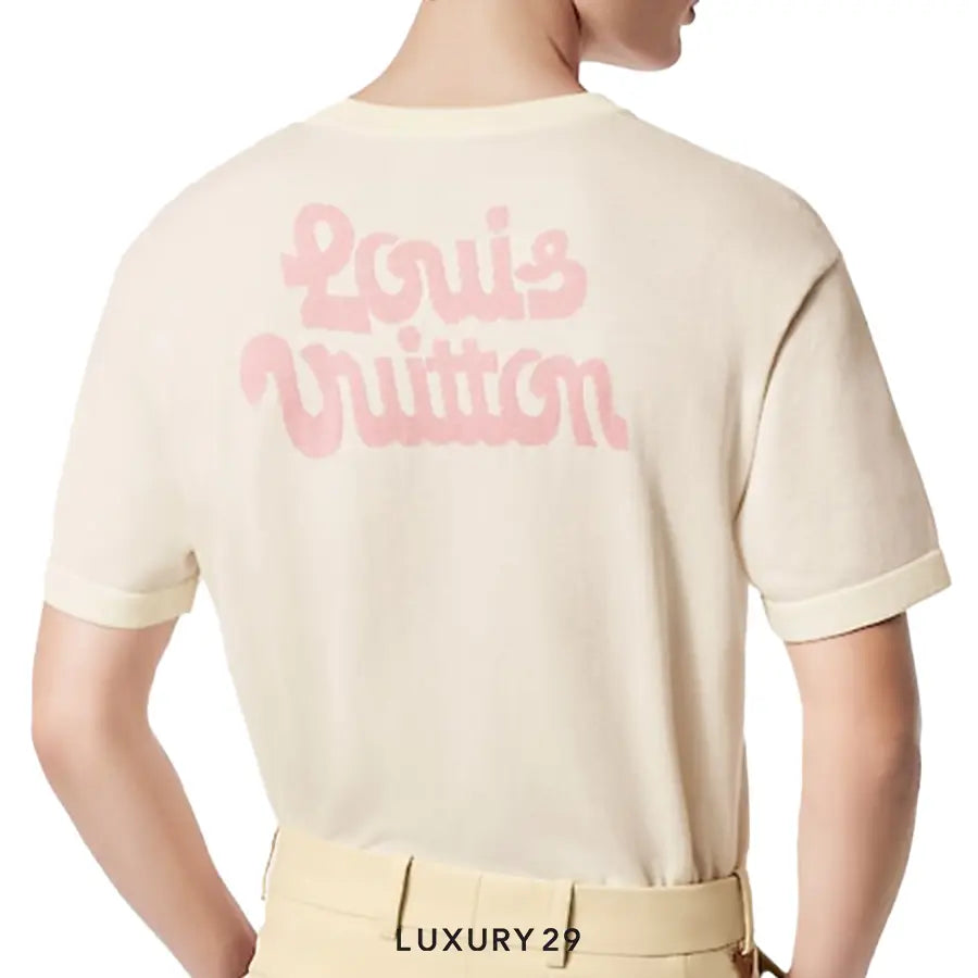 Louis Vuitton LV Short-Sleeved Cotton Knitted Crewneck LOUIS VUITTON