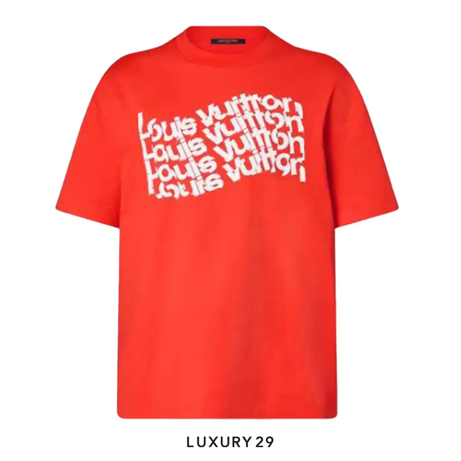 LV Short-Sleeved Cotton T-Shirt0311003500-1AFAZQ-10-0037Apparel & Accessories > Clothing > Clothing Tops > T-Shirts