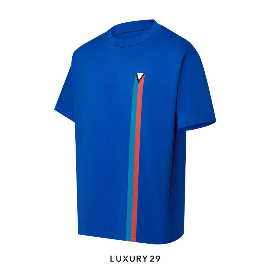 Louis Vuitton LV Short-Sleeved Embroidered Cotton T-Shirt LOUIS VUITTON