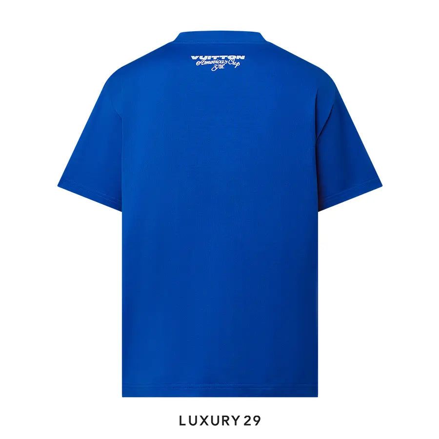 Louis Vuitton LV Short-Sleeved Embroidered Cotton T-Shirt LOUIS VUITTON