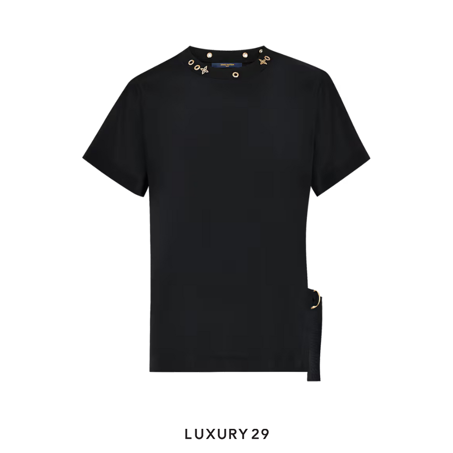 Louis Vuitton LV Side Strap T-Shirt Black