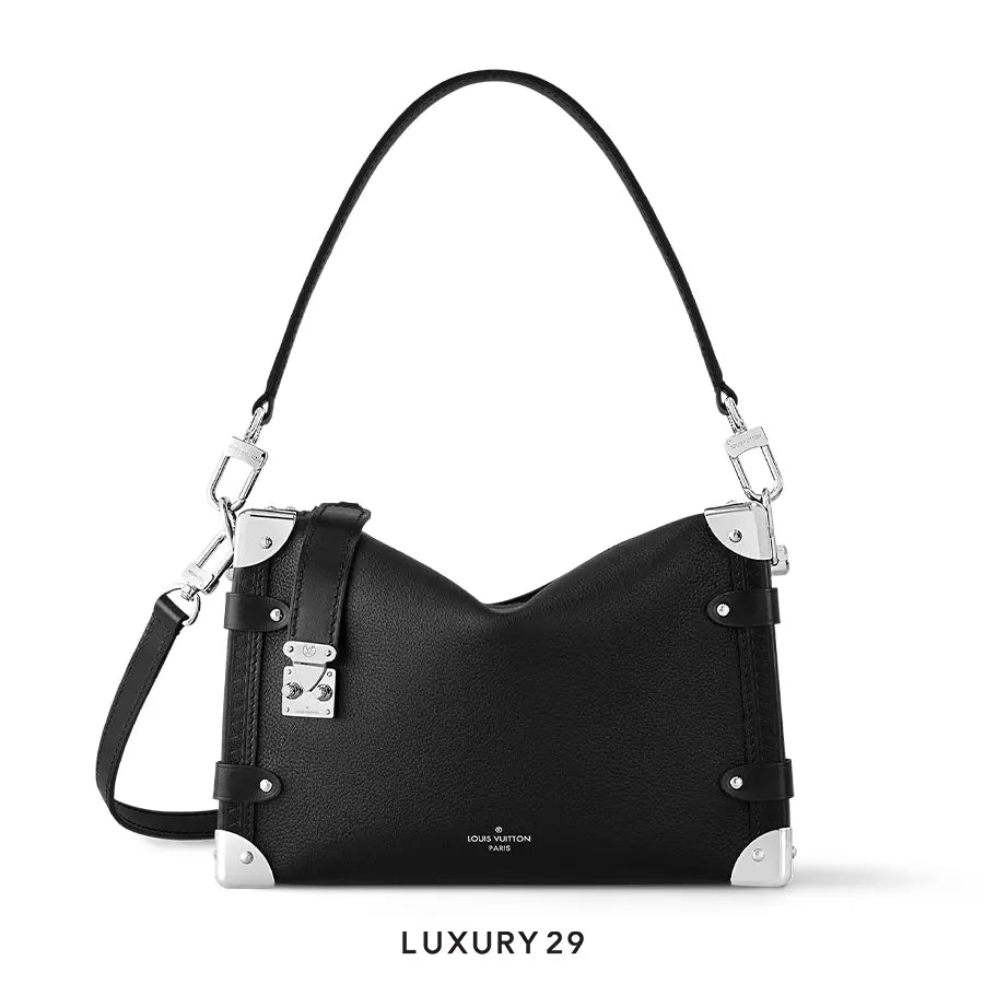 Louis Vuitton LV Side Trunk MM Bag Black