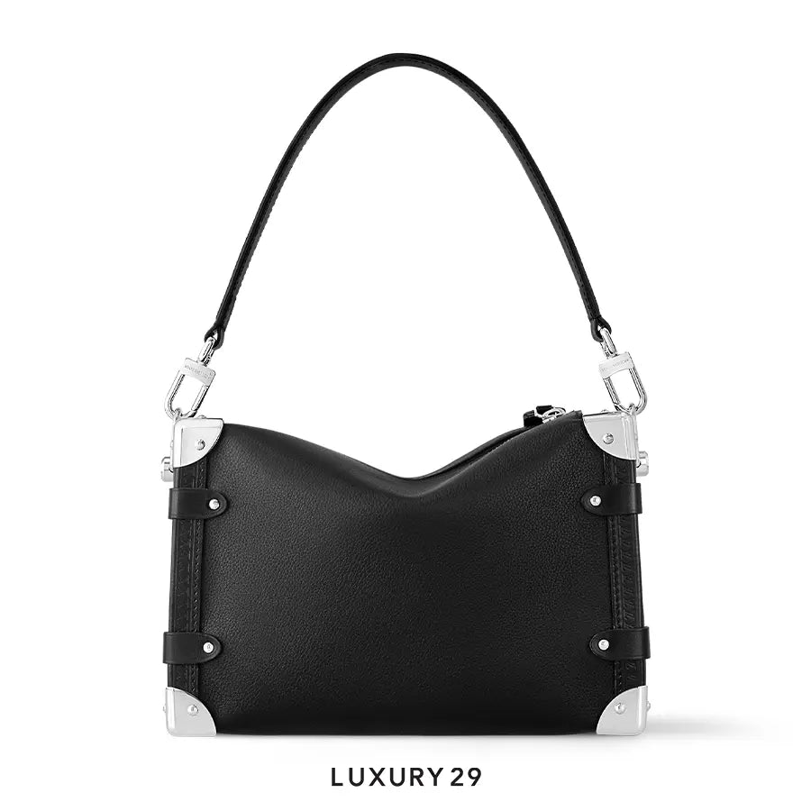 Louis Vuitton LV Side Trunk MM Bag Black LOUIS VUITTON