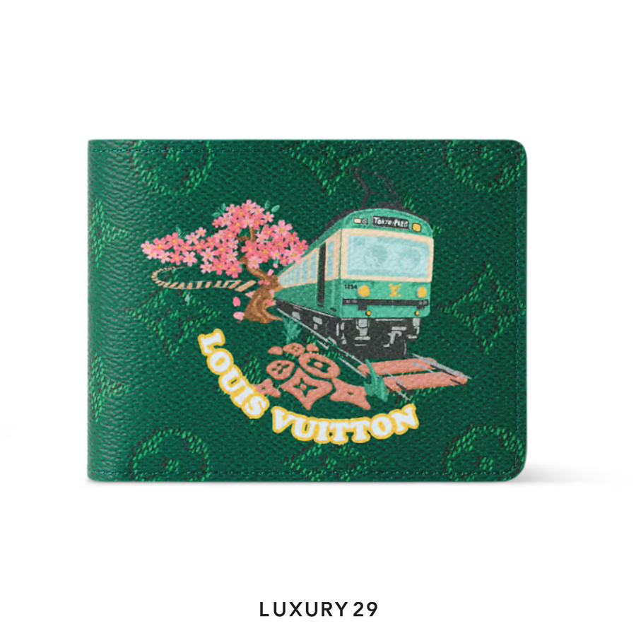 Louis Vuitton LV Slender Wallet Green
 Monogram Canvas LOUIS VUITTON Luxury29