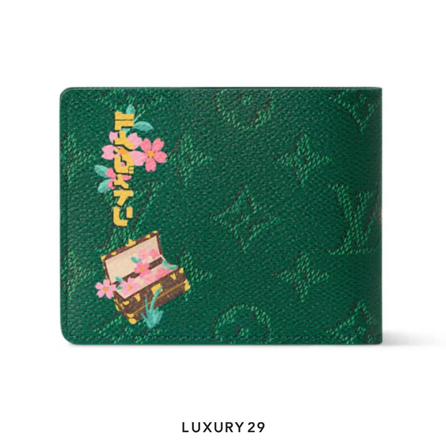 Louis Vuitton LV Slender Wallet Green
 Monogram Canvas LOUIS VUITTON Luxury29