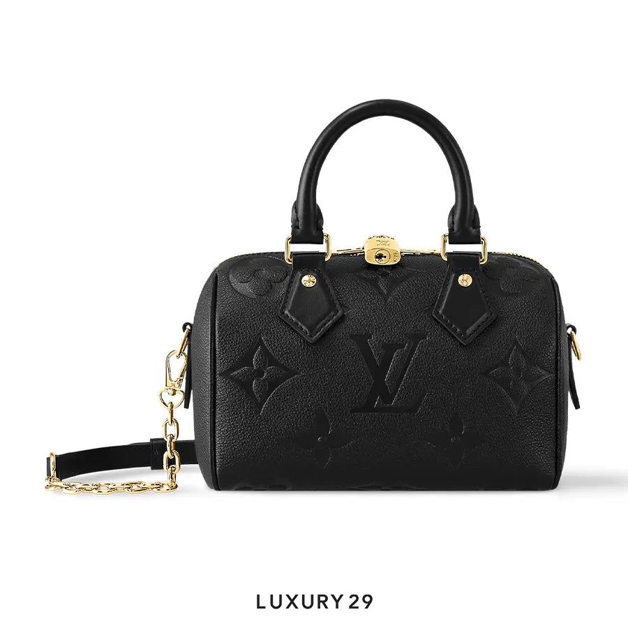 Louis Vuitton LV Speedy P9 Bandouliere 20 Bag Monogram Empreinte Leather
