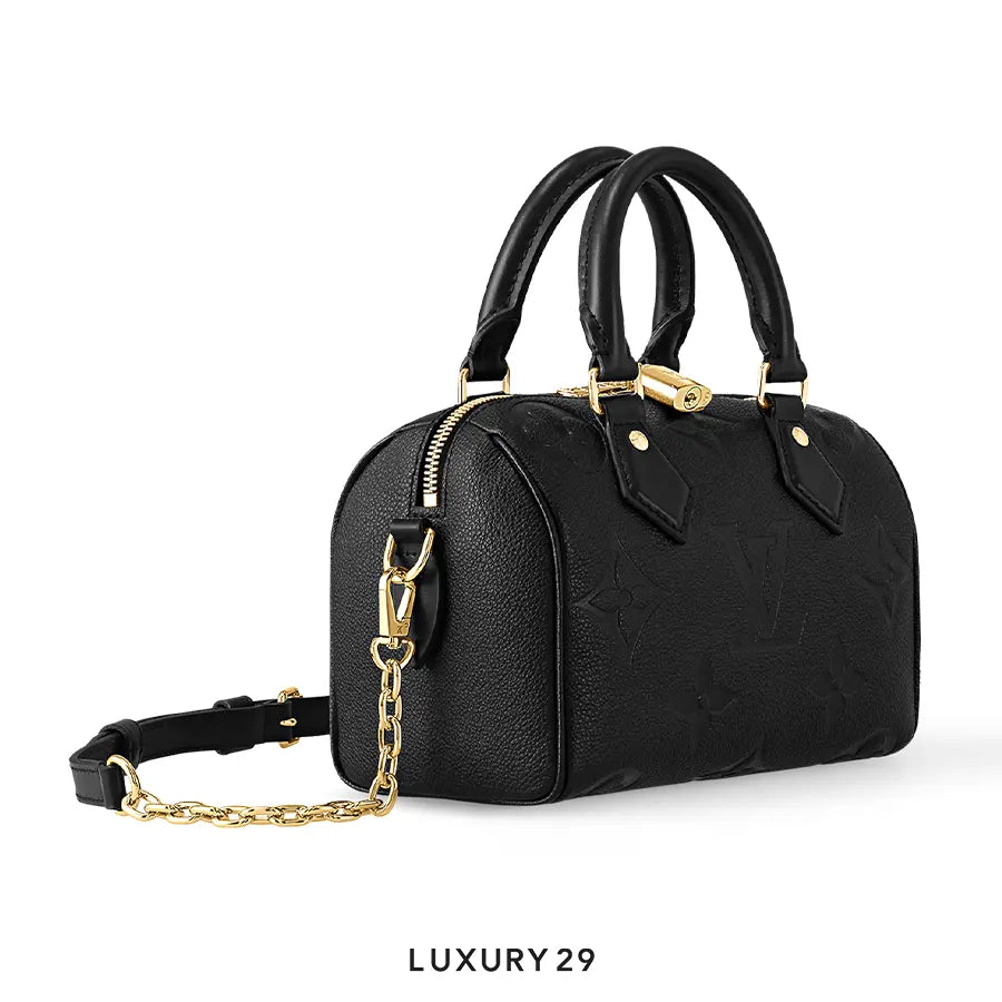 Louis Vuitton LV Speedy P9 Bandouliere 20 Bag Monogram Empreinte Leather LOUIS VUITTON
