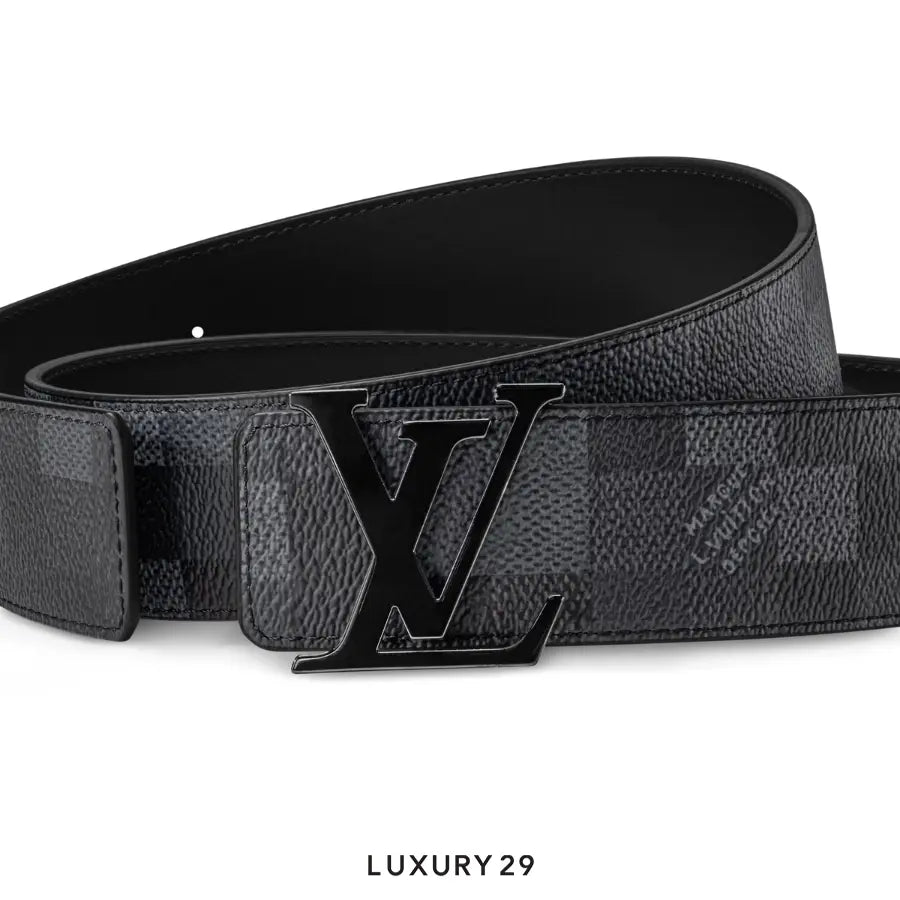 Louis Vuitton LV The LV Initiales Damoflage belt, 40mm wide, is reversible LOUIS VUITTON Luxury29