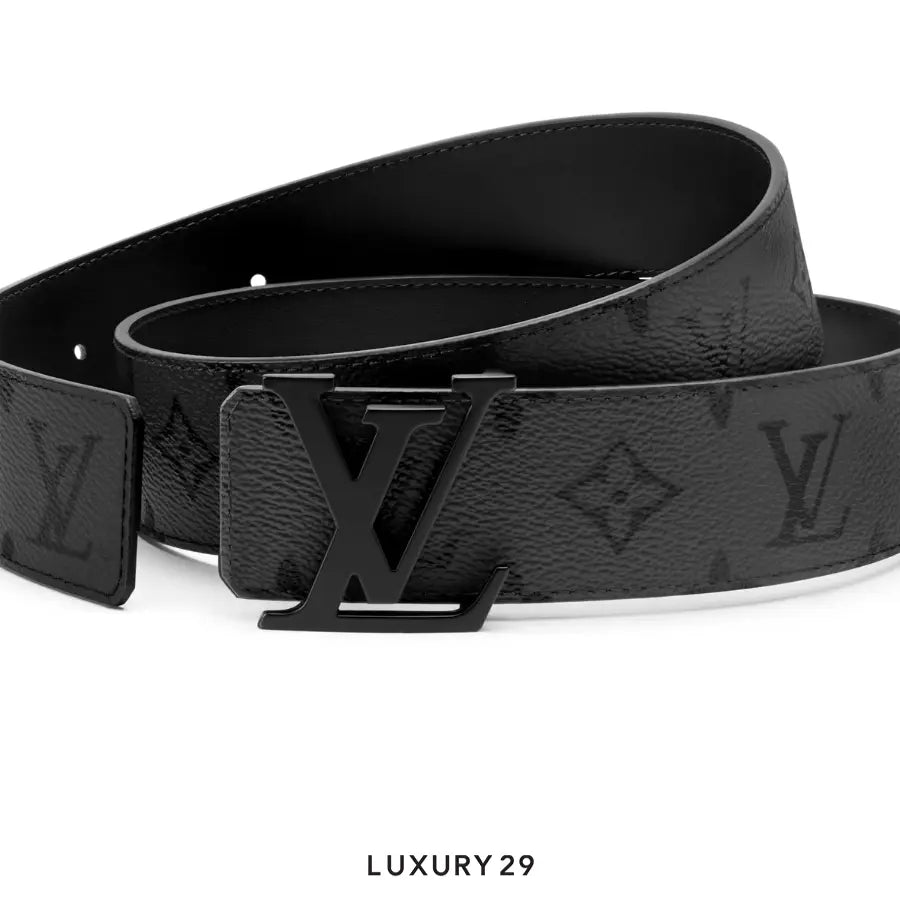 Louis Vuitton LV The LV Initiales Midnight belt, 40mm wide, is reversible LOUIS VUITTON Luxury29