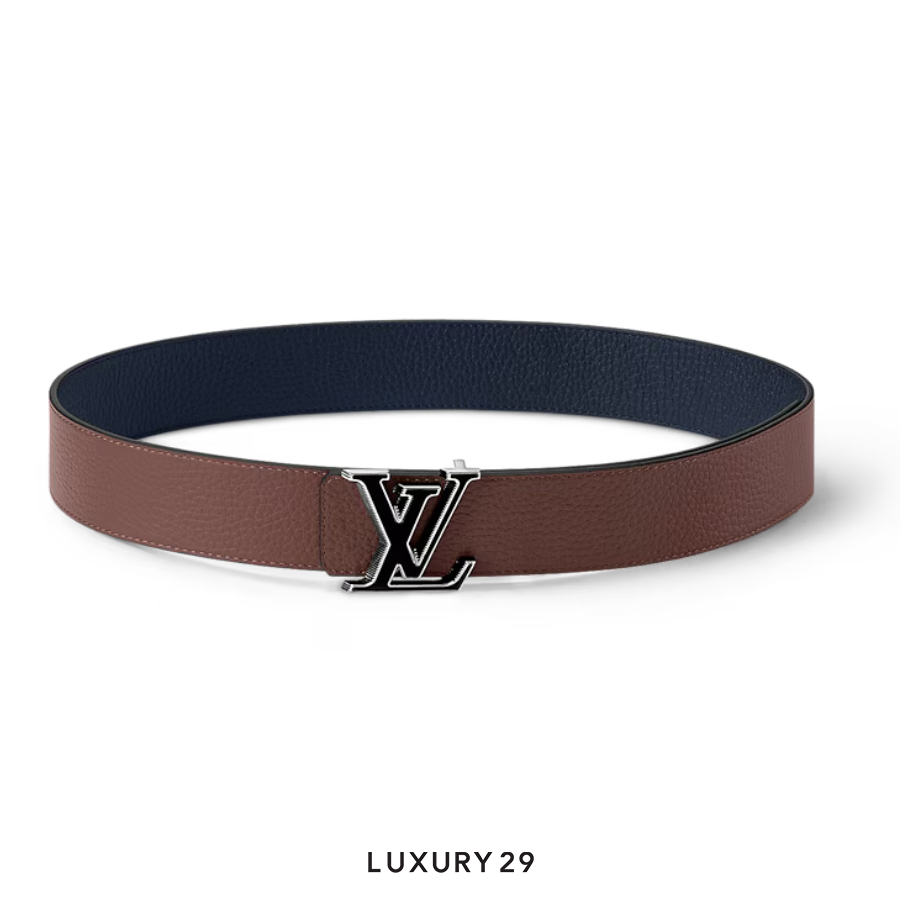 Louis Vuitton LV Tilt 40mm Reversible Belt Blue LOUIS VUITTON