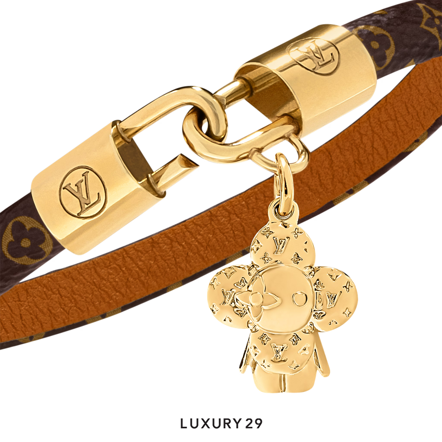 Louis Vuitton LV Vivienne Charm Bracelet 17cm. LOUIS VUITTON Luxury29