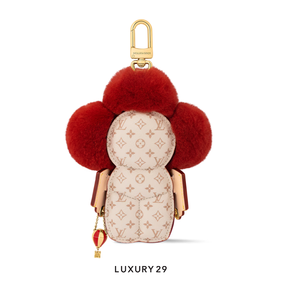 Louis Vuitton LV Vivienne Fashionista Bag Charm Red LOUIS VUITTON