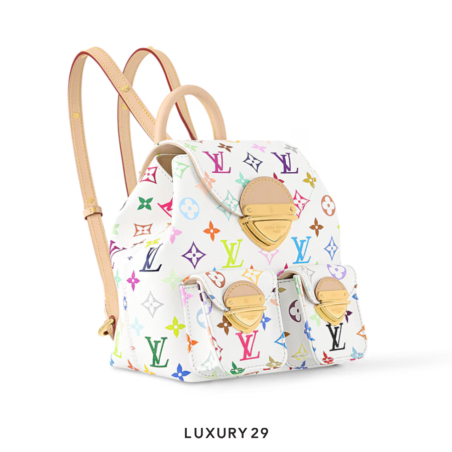Louis Vuitton LV X TM Venice Bag In Multicolor Monogram Coated Canvas With Gold Hardware LOUIS VUITTON