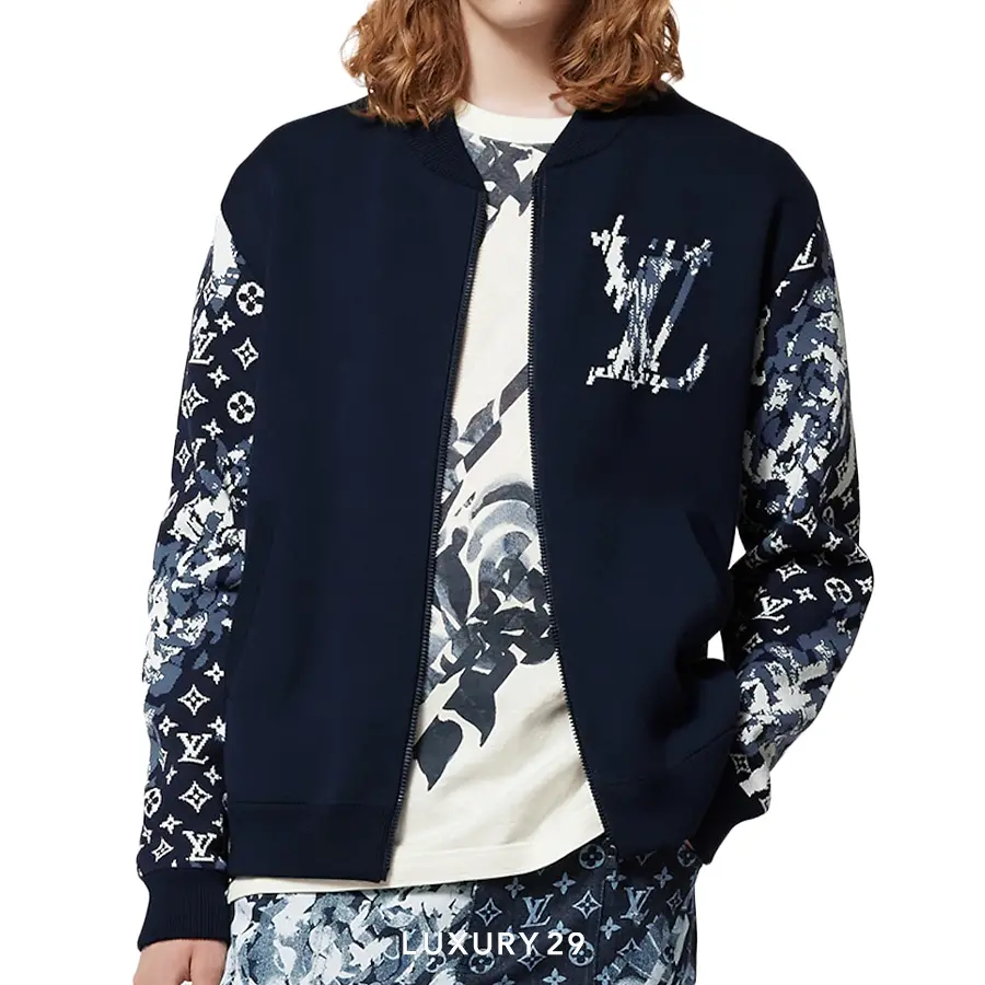 Louis Vuitton LV Zipped Cotton Blend Blouson LOUIS VUITTON Luxury29