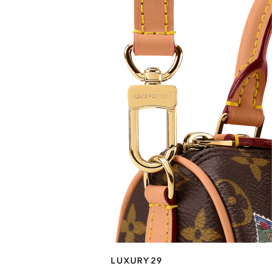 Louis Vuitton LV Nano Speedy Bag Monogram Snowy Pearl Coated canvas LOUIS VUITTON Luxury29