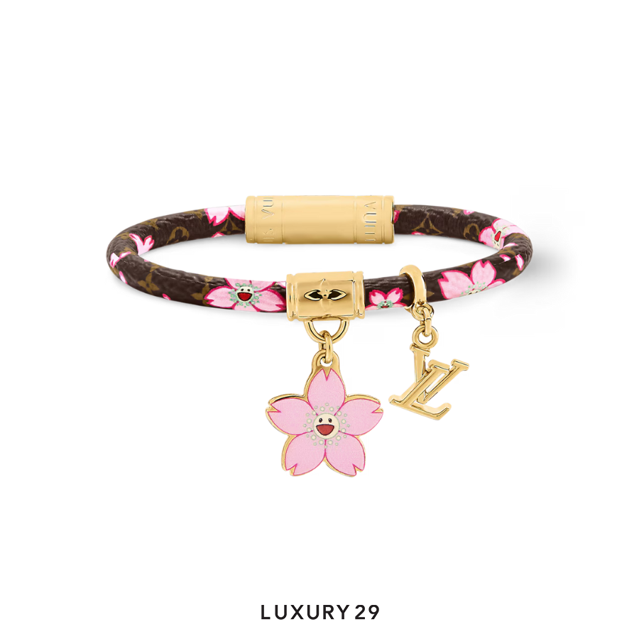Louis Vuitton LV x TM - Cherry Blossom Bracelet 17cm LOUIS VUITTON