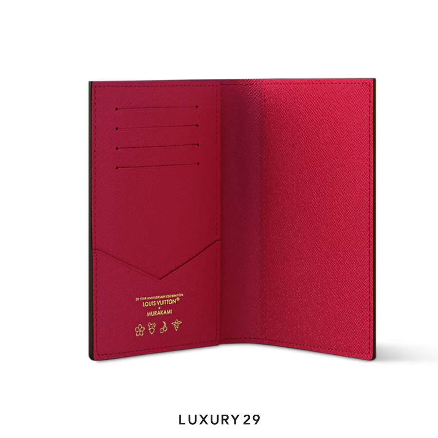 Louis Vuitton LV x TM - Passport Cover Monogram Cherry Canvas Brown LOUIS VUITTON
