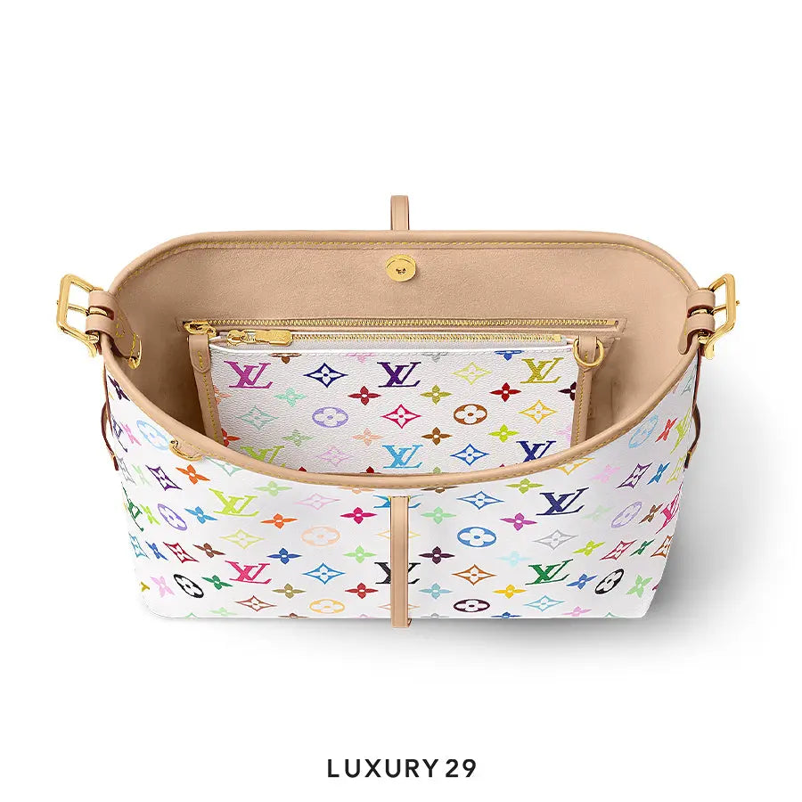 Louis Vuitton LV x TM CarryAll PM Bag White LOUIS VUITTON