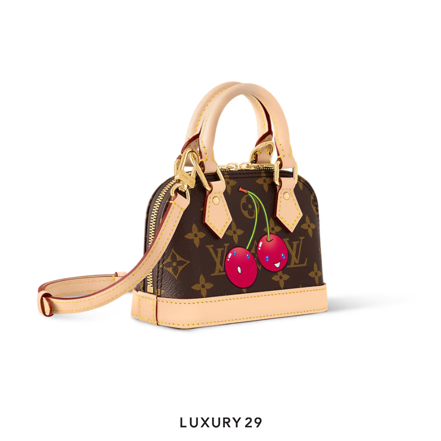 Louis Vuitton LV x TM Nano Alma Monogram coated canvas Brown LOUIS VUITTON