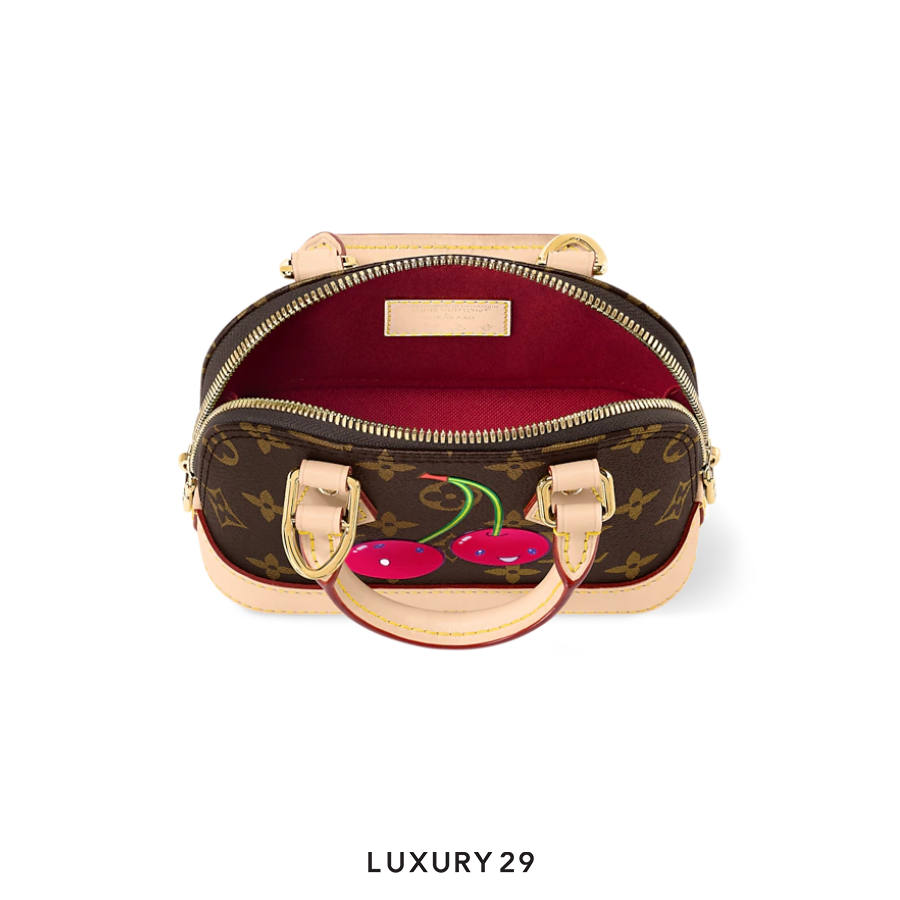 Louis Vuitton LV x TM Nano Alma Monogram coated canvas Brown LOUIS VUITTON
