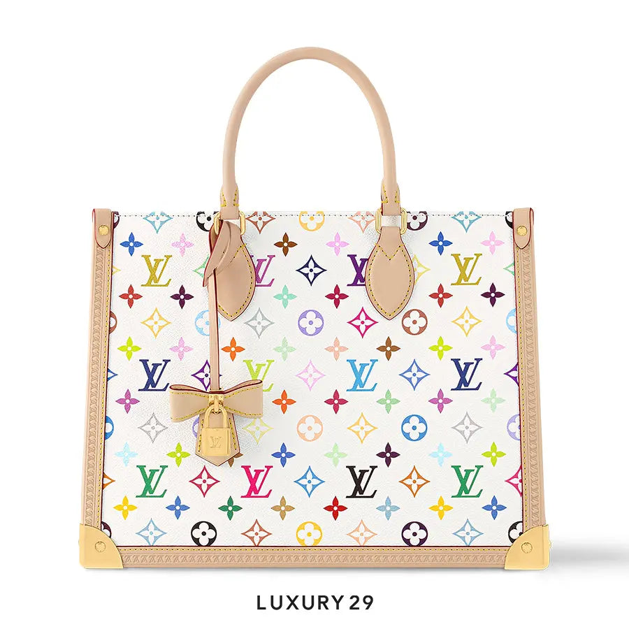 Louis Vuitton LV x TM OnTheGo MM Bag White