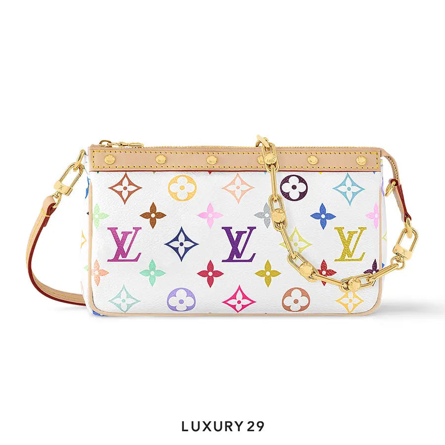 Louis Vuitton LV x TM Pochette Accessoires Multicolore Blanc